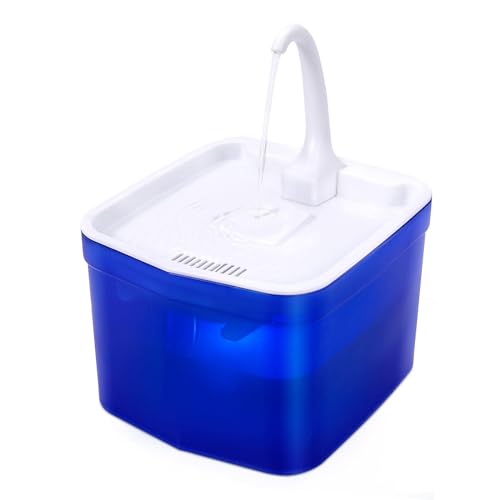 Fuente de agua para gatos ultra silenciosa 2L