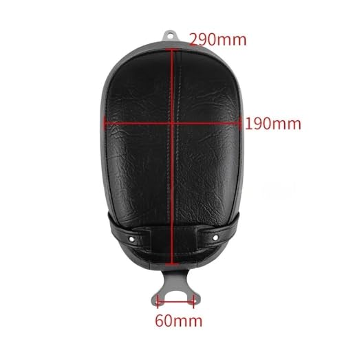 Asiento para motocicleta Scout Sixty 2015-2021 cojín trasero de cuero 6