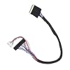 40Pin LED LCD LVDS Display Cable with Two Channel and 6 Bit Interfaces