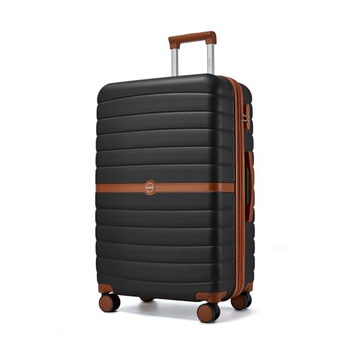 Kono Expandable 28 Inch Luggage Spinner Wheels, Large