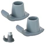 Walker Ski Glides for Folding Walker 2 Pack Rubber Walker Glide Caps Walker Replacement Accessories for Seniors, 1⅛