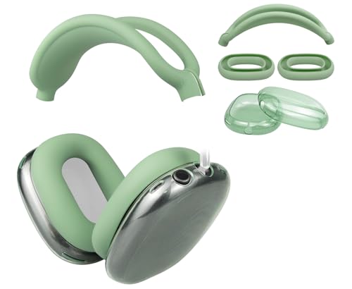 Ya en manzanajugosa.com: SOULWIT Protector Funda para AirPods MAX 2/1 (2026/2024/2020, USB-C/Lightning), Diadema Cubierta + TPU Case + Silicona Funda para Almohadillas, Resistente al Sudor, Lavable, Resistente a los Arañazos