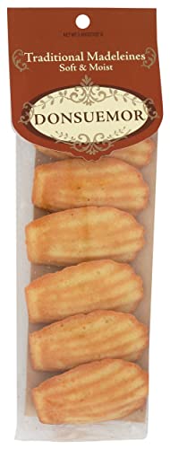 DONSUEMOR Traditional Madeleines 6 Count, 3.6 OZ