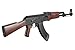 Lancer Tactical Gen 2 Airsoft Full Metal AK-47 Airsoft LT-728-G2 AEG Rifle 400 FPS-Wood (Battery & Charger Not Included)