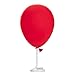 Stephen King Es Tischlampe Luftballon aus Kunststoff, leuchtet in rot.