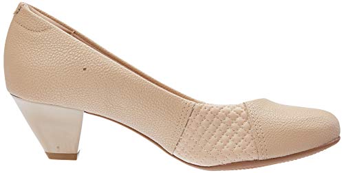Scarpin Salto Napa Floather, Modare, Feminino, Bege, 37