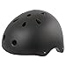 Ventura Casco da freestyle, pattinaggio in linea, Mountain-Bike, outdoor, Nero opaco, L (58-61 cm)