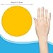 Bcxfbxd 30Pcs Round Floor Sticker for Classroom 6 Inch Markers Dots Self Adhesive Line Up Spots for School Teachers