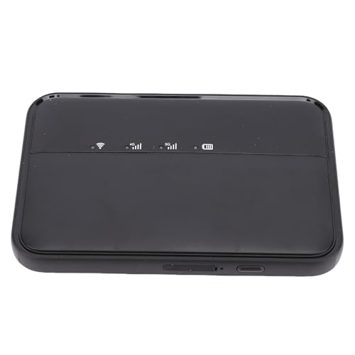 TIKATARER Punto de Acceso Portátil 5G WiFi 6, Enrutador de Viaje de Velocidad de 900 Mbps, Conecte 16 Dispositivos Enrutador de Doble Banda con Soporte de Bandas Globales, Ideal para Viajes, Oficina