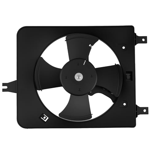 maXpeedingrods A/C Condenser Cooling Fan Assembly with Motor for Honda Accord 1998-2002 L4 2.3L, HO3113106 38615PAAA00