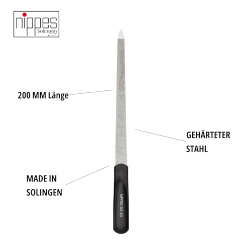 Nippes Solingen Pilnik szafirowy, 1-częściowy, stal niklowana, 20 cm