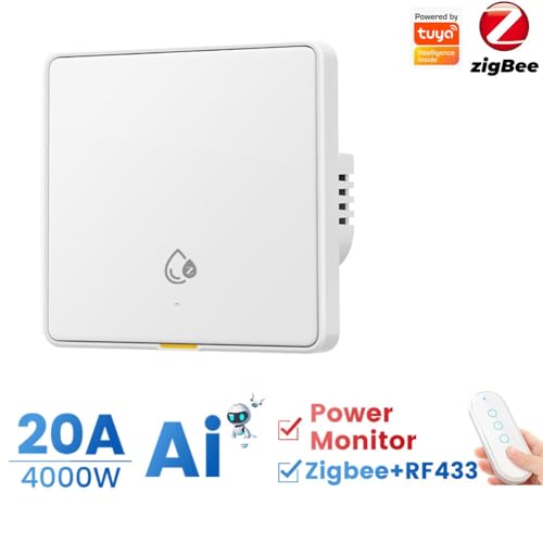Interrupteur connecté RF433 pour allumer le chauffe-eau à distance