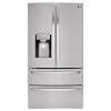 LG LMXS28626S 28 Cu. Ft. Stainless Steel 4-Door French Door Refrigerator