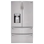 LG LMXS28626S 28 Cu. Ft. Stainless Steel 4-Door French Door Refrigerator
