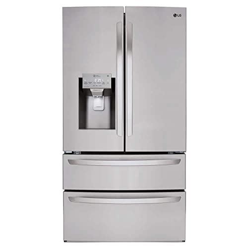 LG LMXS28626S 28 Cu. Ft. Stainless Steel 4-Door French Door Refrigerator