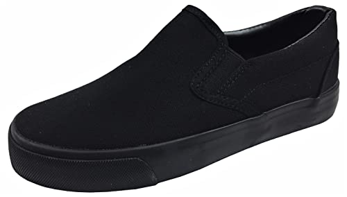 Kid's Classic Slip On Canvas Sneaker Skater Shoes