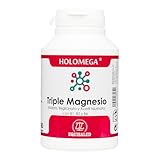 HOLOMEGA Triple Magnesio Equisalud | Fórmula Avanzada con Malato, Bisglicinato y ATA Mg® para Energía, Músculos y Estrés | 180 cápsulas con Vitaminas B1, B2 y B6 | Apto para Veganos