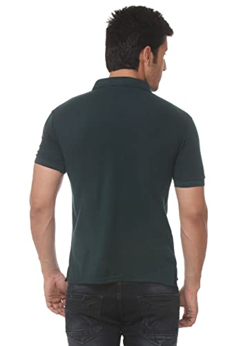 Image of Amazon Brand - Nora Nico Men's Cotton Pique Half Sleeves Solid Polo T Shirts-Pack of 2