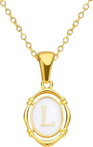 Letra de Aceite de Goteo Ovalada para lucir en looks urbanos y eventos diarios