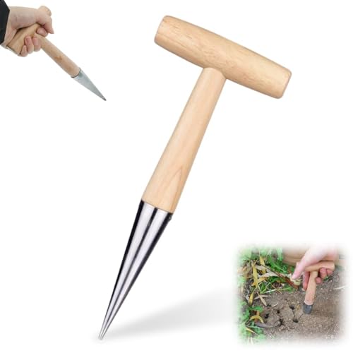 Planta excavadora para jardinería con mango T ergonómico miniatura 1