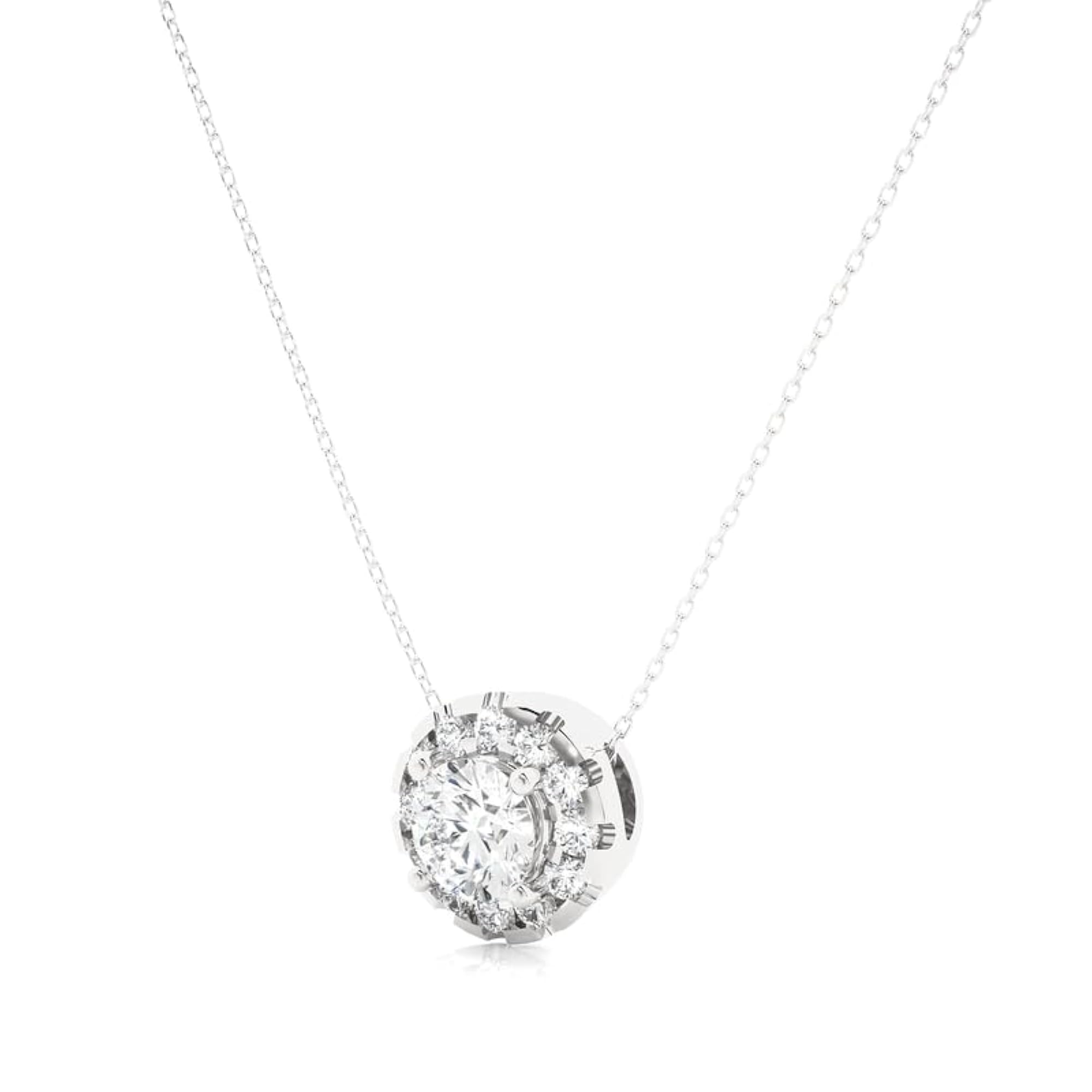 925 Sterling Silver Necklace with Fine Finish, Secure Clasp