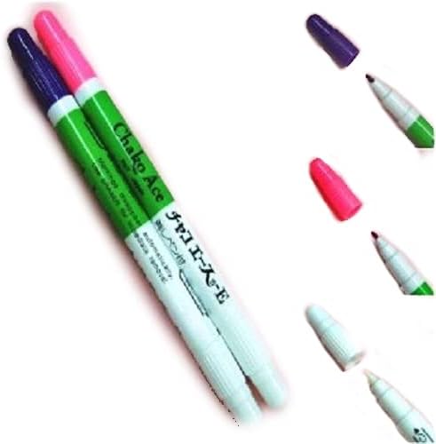 Disappearing Vanishing Pens / Set Of Pink & Violet Pens With Eraser