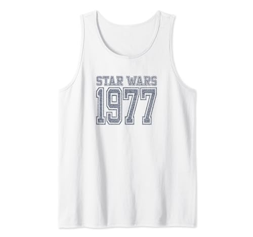 Star Wars top sans manches 1977 vintage vêtement été nostalgie cinéma geek