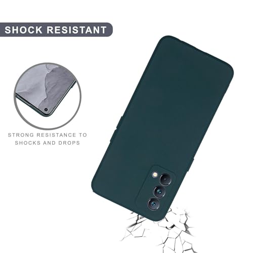 Image of SPRIG Compatible with Realme GT Master 5G Premium FlexTone Back Cover Drop Tested Shock Proof Mobile Case for Men, Women, Boys and Girls with Camera Protection (Dark Green)