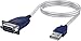 Sabrent USB 2.0 to Serial (9-Pin) DB-9 RS-232 Converter Cable, Prolific Chipset, Hexnuts, [Windows 10/8.1/8/7/VISTA/XP, Mac OS X 10.6 and Above] 2.5 Feet (CB-DB9P)