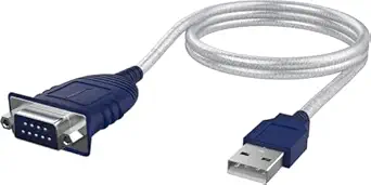 SABRENT USB 2.0 to Serial (9 Pin) DB 9 RS 232 Converter Cable, Prolific Chipset, HEXNUTS, [Windows 11/10/8.1/8/7/VISTA/XP, Mac OS X 10.6 and Above] 2.5 Feet (CB-DB9P)