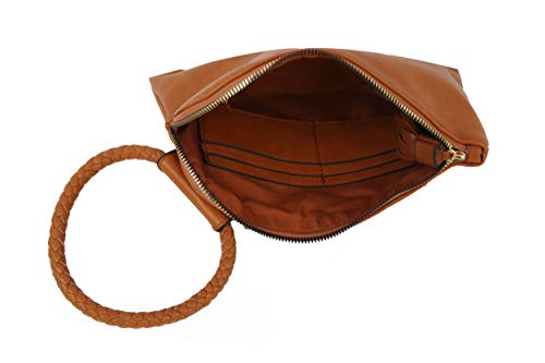 Image of Womens Clutch Purse Wristlet Wallet Evening w /Hand Strap Casual Formal Vegan Leather - Metro Muse