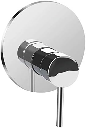 Kerovit Nucleus KB111015 Brass Inlet Concealed Shower Mixer Trim (Silver)