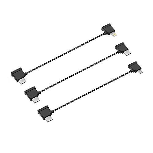 Mavic Air 2 Accessories Controller Cable iOS Transfer Line for DJI Mavic Air 2 Fits iOS i Pad - Thumbnail 2