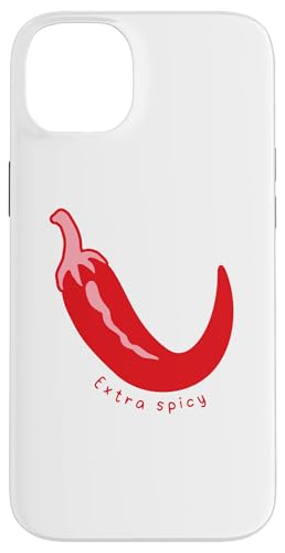 Funny Red pepper chili Food spicy hot Extra Spicy Chili Carcasa para iPhone 14 Plus