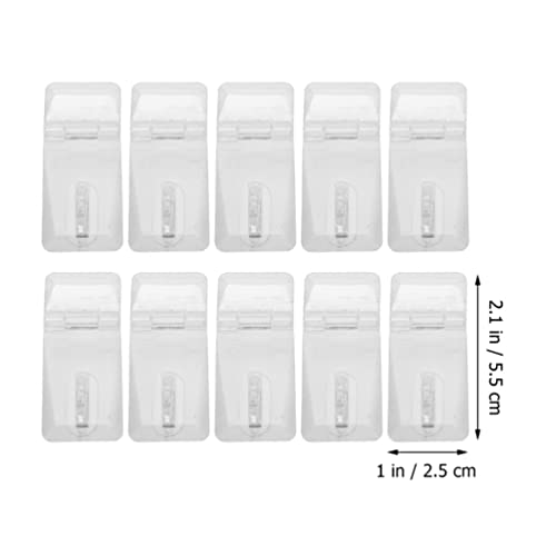 Image of Hasp Latch Heavy Duty Lock Acrylic Hasp Buckle for Padlock Jewelry Box Hinge Lock
