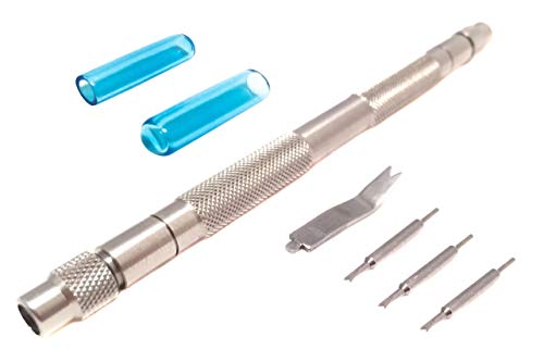 W&S Spring Bar Tool - To Adjust, Remove And Replace Watch Straps, Watch Bands And Watch Pins - 5.5 Inch - Stainless Steel Watch Tool #TOP1
