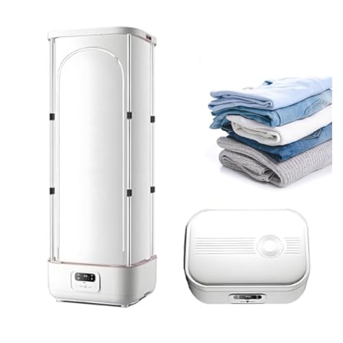 Automatic Ironing Machine, Portable Steam Drying Smart Machine, Clothes Folding Wrinkle Removal Machine with Remote Control