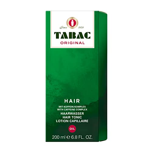 Foto von Tabac® Original | Haarwasser Oil - belebt die Kopfhaut - macht trockenes Haar weich und geschmeidig - Original Seit 1959 | 200ml