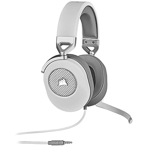 Corsair HS65 Surround Auriculares para Juegos (Sonido Envolvente Dolby Audio 7.1 en PC y Mac, Micrófono omnidireccional, Tecnología SoundID de SonarWorks, Control de Volumen de fácil Acceso) Blanco | Ya disponible en tu tienda friki favorita! En mundofriki.es! Corsair HS65 Surround Auriculares para Juegos (Sonido Envolvente Dolby Audio 7.1 en PC y Mac, Micrófono omnidireccional, Tecnología SoundID de SonarWorks, Control de Volumen de fácil Acceso) Blanco | Ya disponible en tu tienda friki favorita! En mundofriki.es!