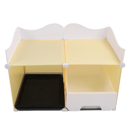 Caixas de Areia para Gatos Fechadas Gaveta à Prova de Respingos Panela para Gatinhos Com Tampa Remov