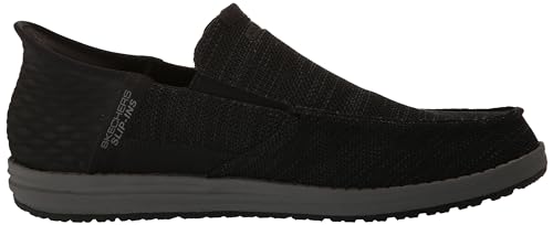 Skechers Skechers Men's Melson - Medford Hands Free Slip-in Men's Casual, Black, 7.5, Medium, US