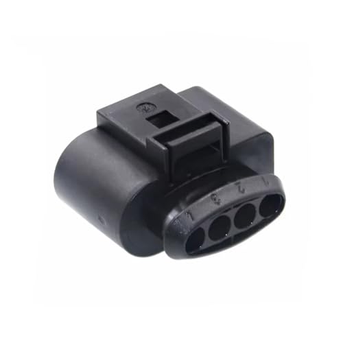 Conector 8K0973724 de 4 pines hembra compatible con bobina de encendido de VW Golf y Passat 2