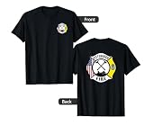 Pittsburgh Fire Bureau Pennsylvania Fireman Rescue Red Line T-Shirt
