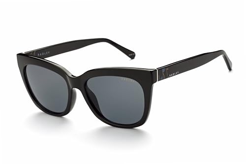 RADLEY London GREENWICH Womens Butterfly Sunglasses 55 mm UV400 Protection Black/Kintsugi Rhodium