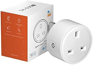 Woolley Zigbee 3.0 Smart Plug, Mini Outlet Socket Compatible with Alexa, Google Home and eWelink App, 13A/3120W (Hub Required, 2.4Ghz WiFi Networks Supported)