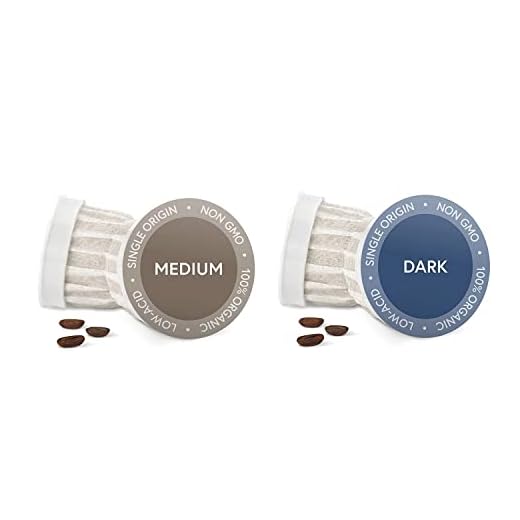 Fabula Coffee Pods Medium and Dark Roast Bundle - 48 Count, Compatible with Keurig & Keurig 2 Machines