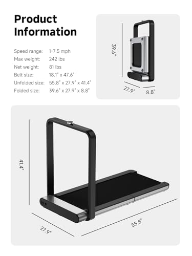 Image of WalkingPad X Series Folding Treadmill, Smart Vertical Fold
