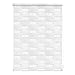 Produktbild Lichtblick Doppelrollo Klemmfix ohne Bohren, Arena, Blickdicht, Klemmträger-Montage, Sichtschutz, Wandmongtage, Deckenmontage, für Fenster Weiß,100 cm x 150 cm (B x L)