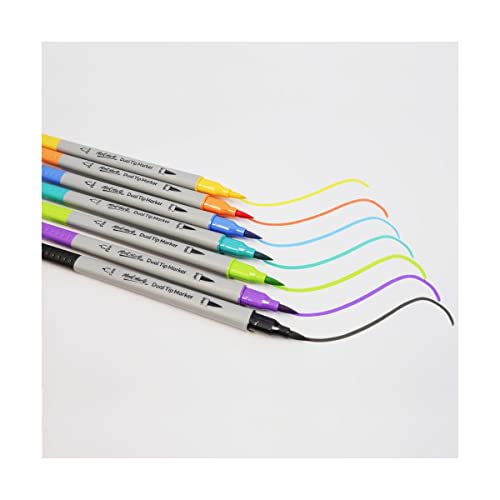 Pinceau double pointe Mont Marte Fineliners Tri Grip dessin