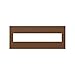 Legrand adorne Cappuccino, 6-Gang Wall Plate, AWP6GCP1